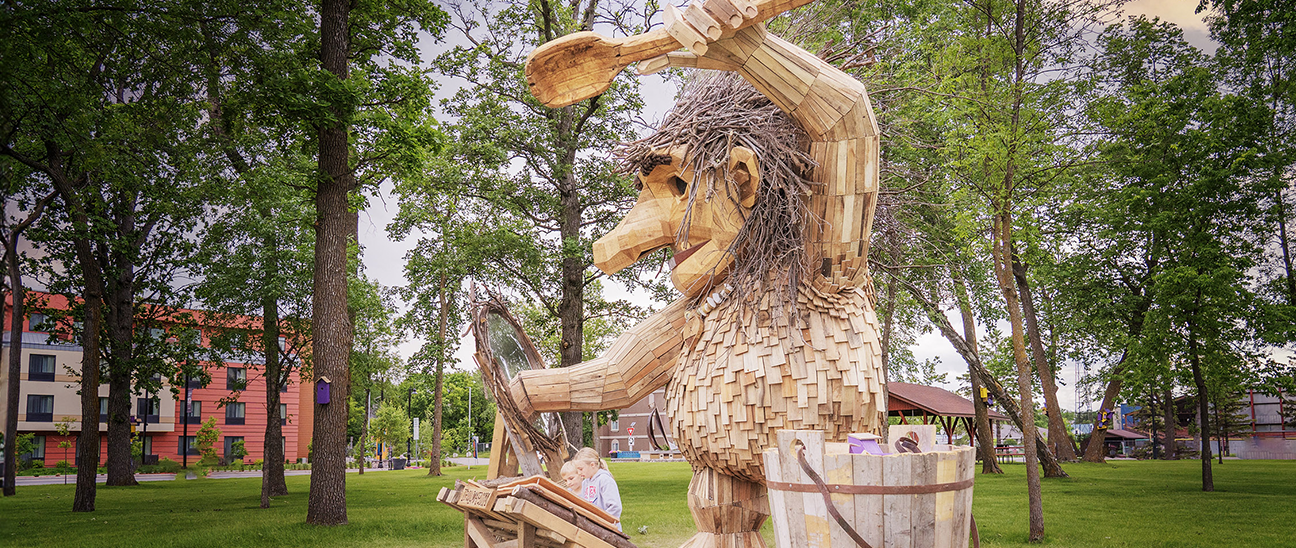 Troll Sculpture